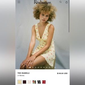 Realization Par Isabelli dress NWT